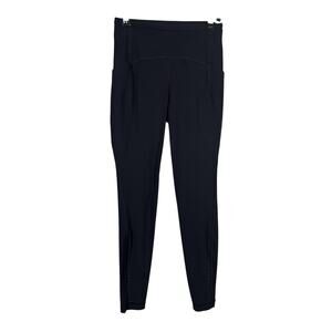 Lululemon Leggings Womens 4 Black Fast and Free High Rise Tight 28" Pockets